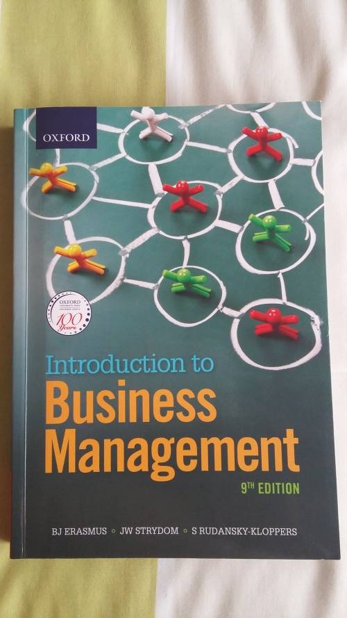 Introduction to Business Management 9th edition